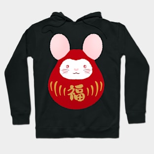 Mouse Daruma 2024 Hoodie